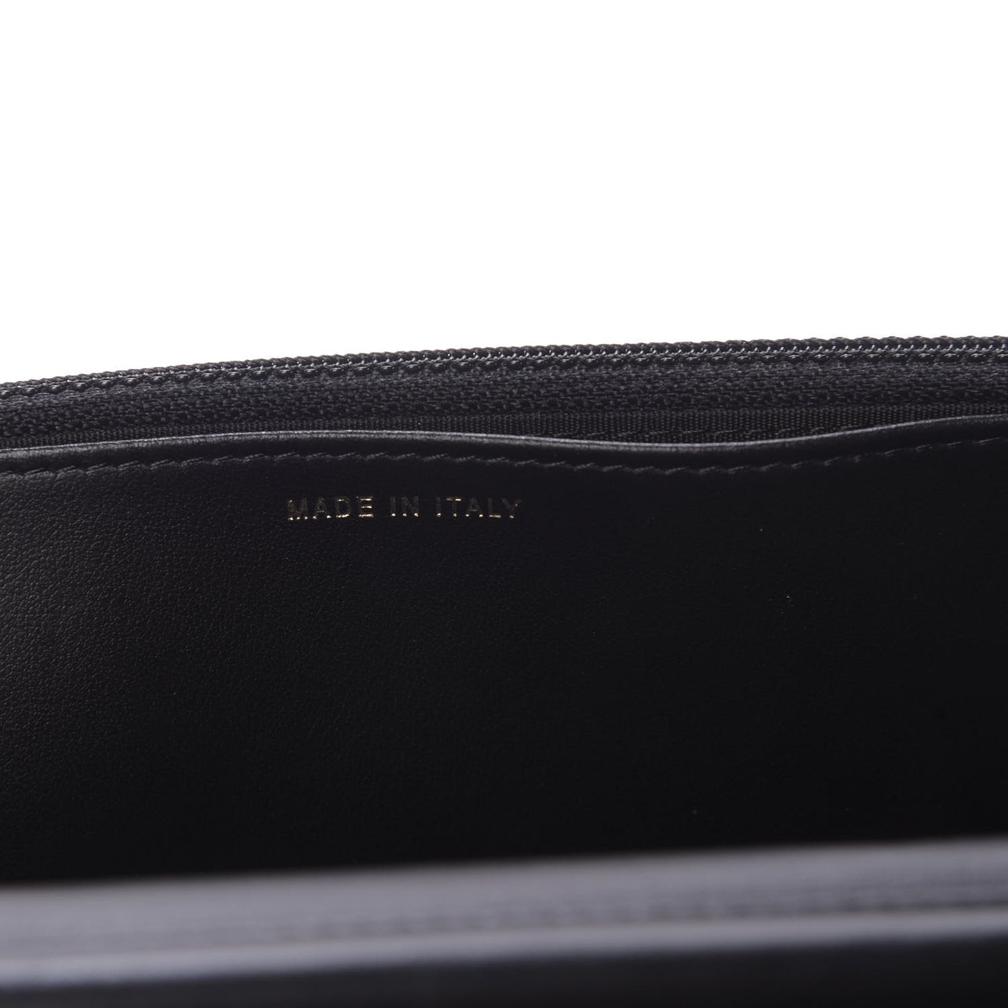 Caviar Quilted Boy Wallet On Chain WOC Black