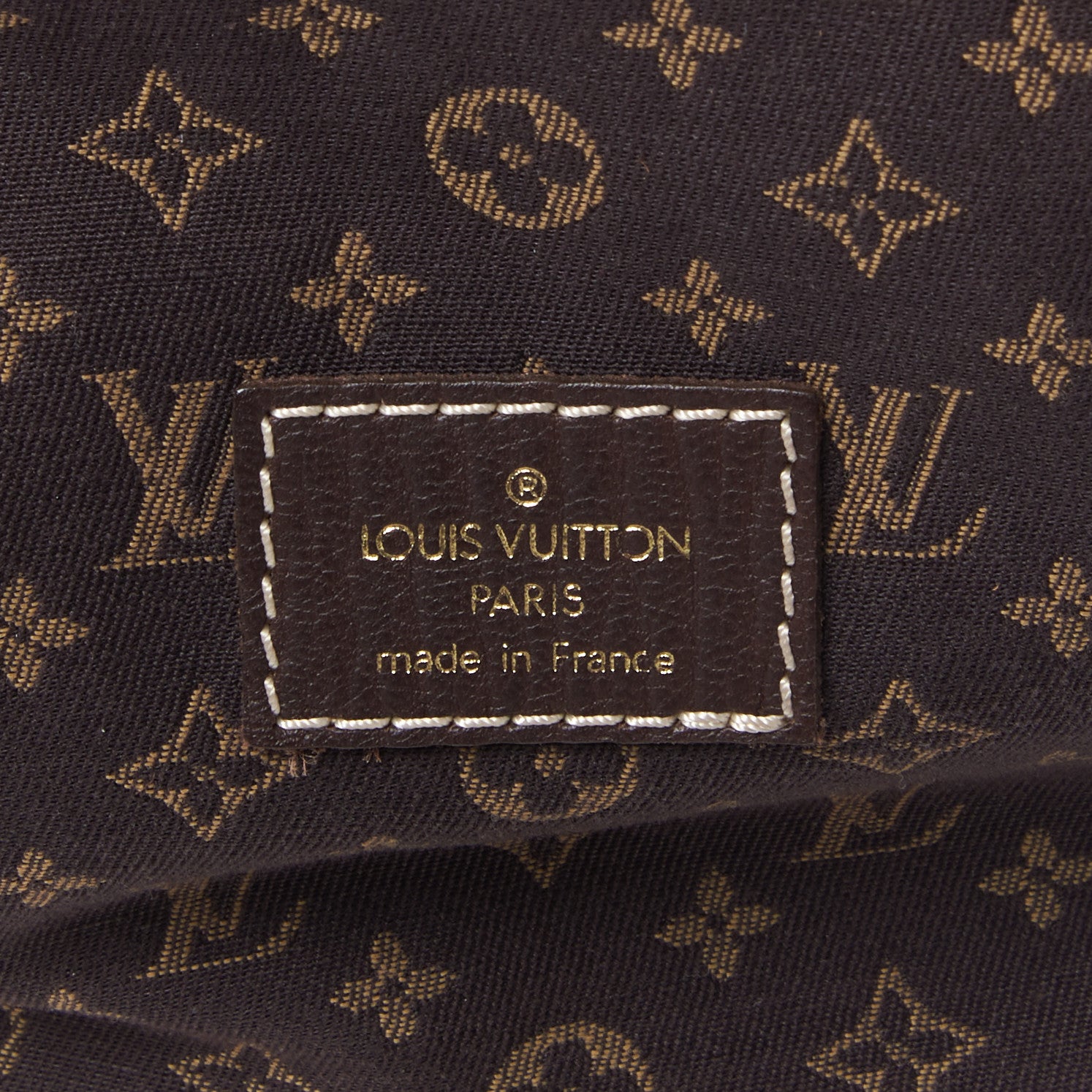Louis Vuitton Monogram Mini Lin Saumur Ebene 8 of 8