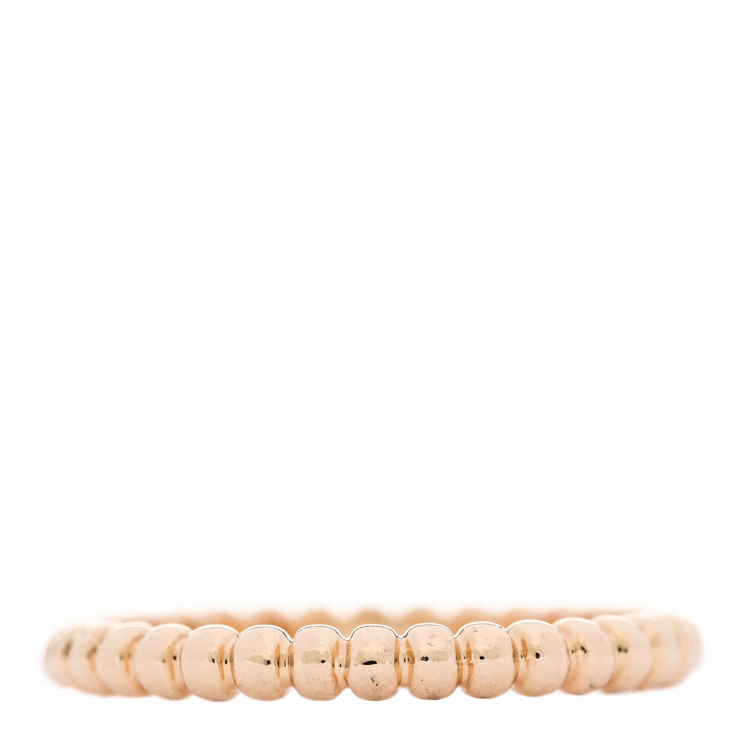 Van Cleef & Arpels 18K Yellow Gold Small Perlee Ring 49 4.75 3 of 4