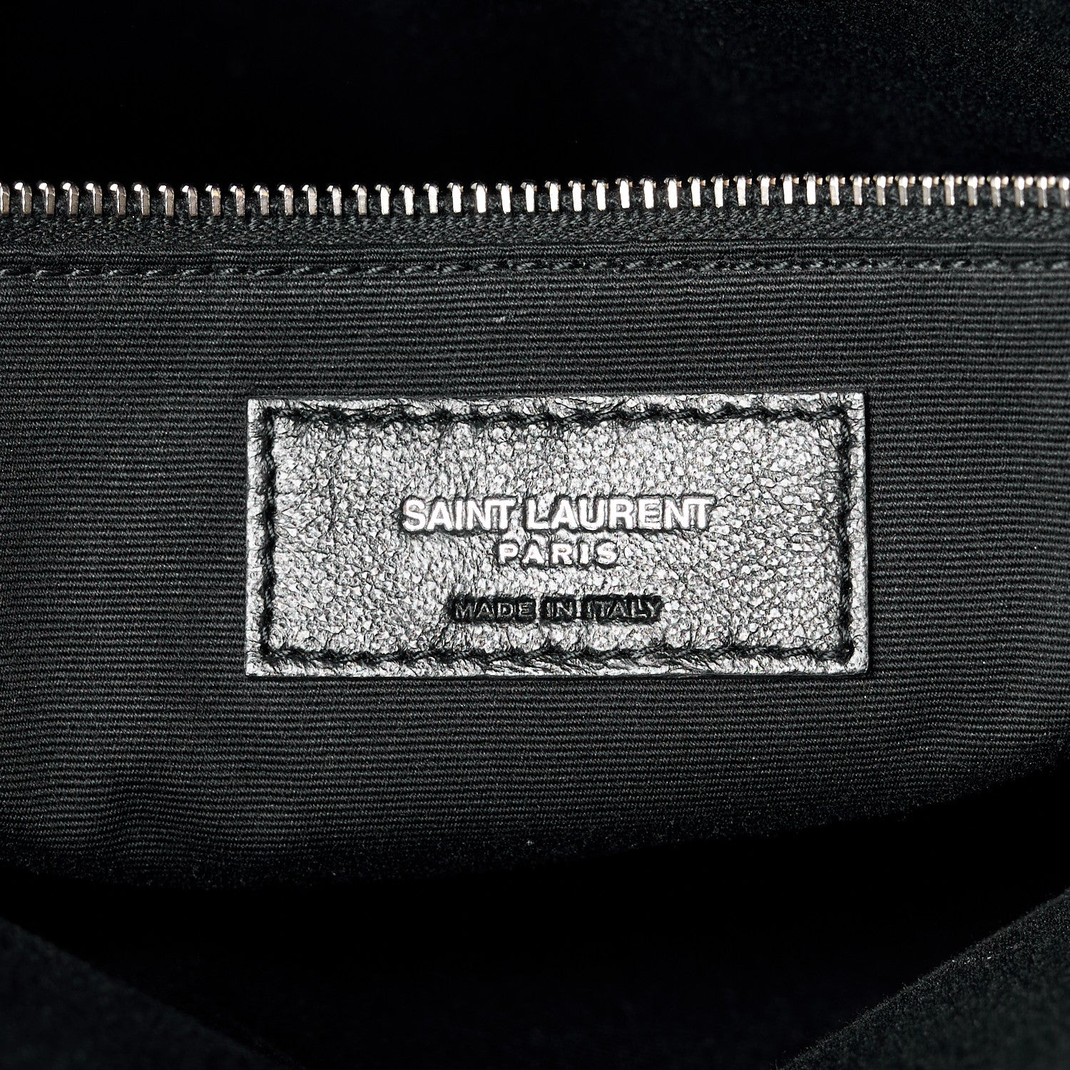 Saint Laurent Calfskin Y Quilted Monogram Large Loulou Shopper Fog 8 of 14