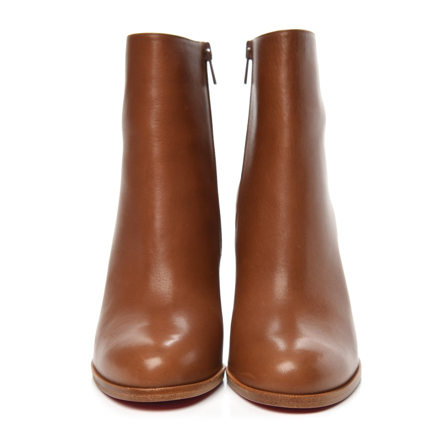 Calfskin Adox 85 Ankle Boots 40 Caramel