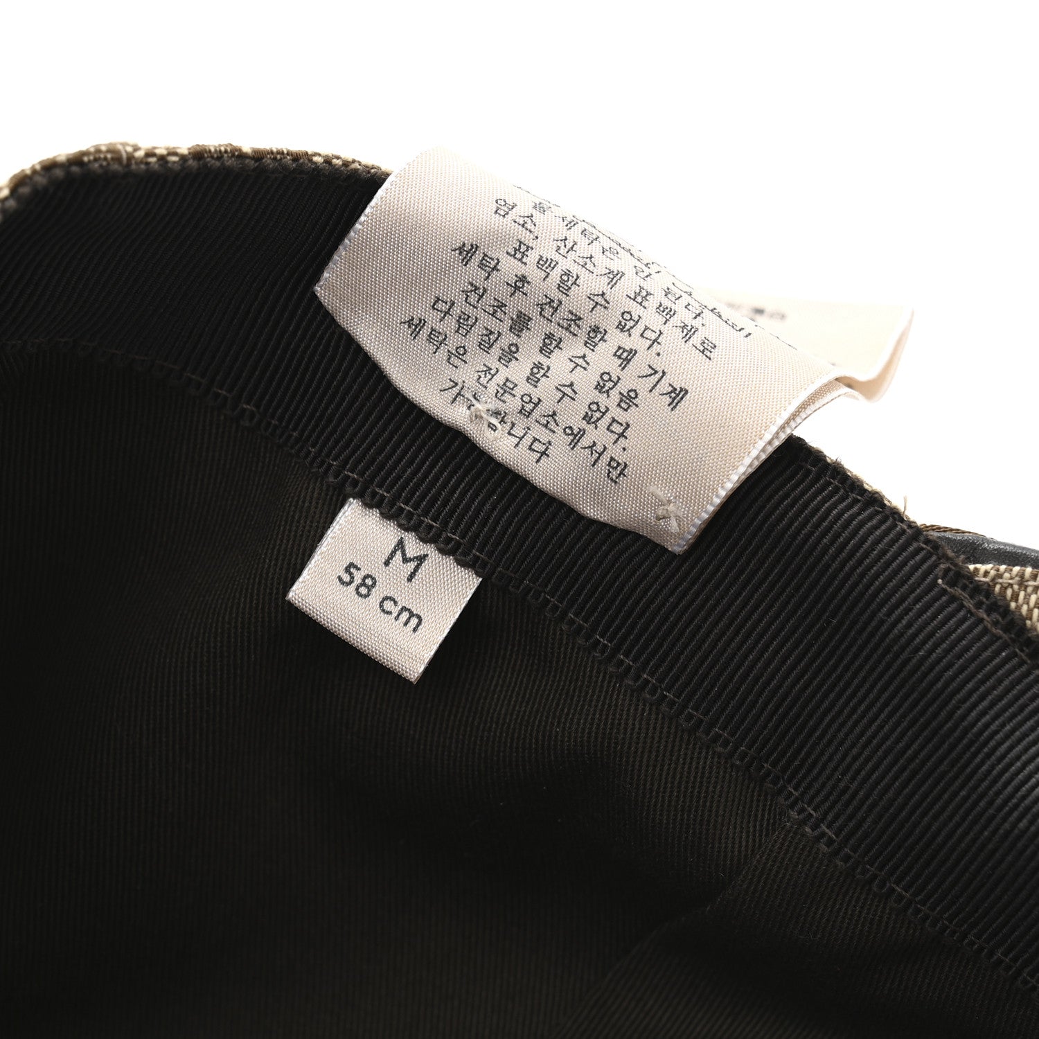 Gucci Monogram Web Baseball Hat M Beige Cocoa 9 of 9