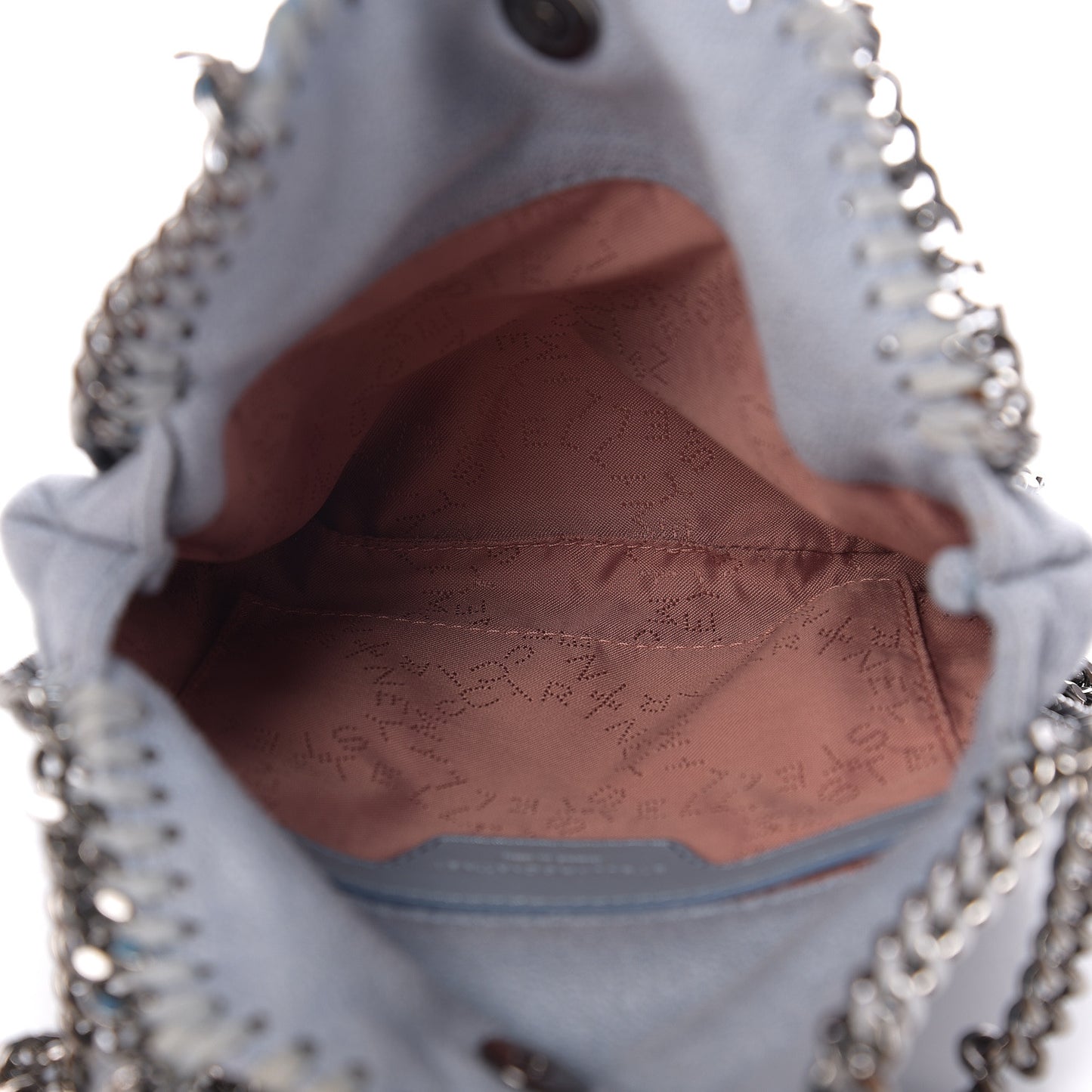 Shaggy Deer Tiny Falabella Tote Duck Blue