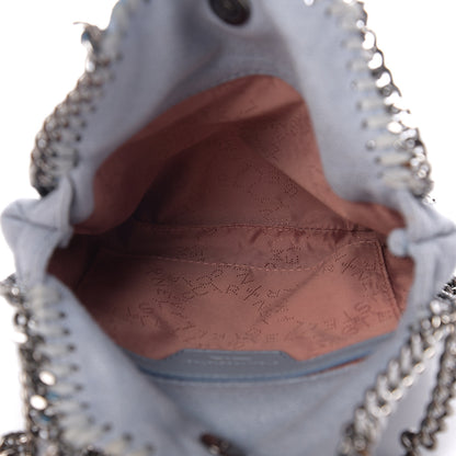 Stella McCartney Shaggy Deer Tiny Falabella Tote Duck Blue 4 of 7