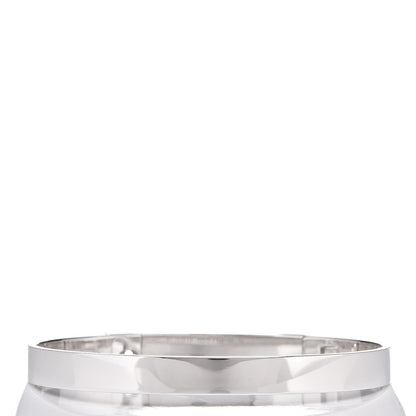 Hermes 18K White Gold Diamond PM Collier De Chien Bracelet SH 3 of 5