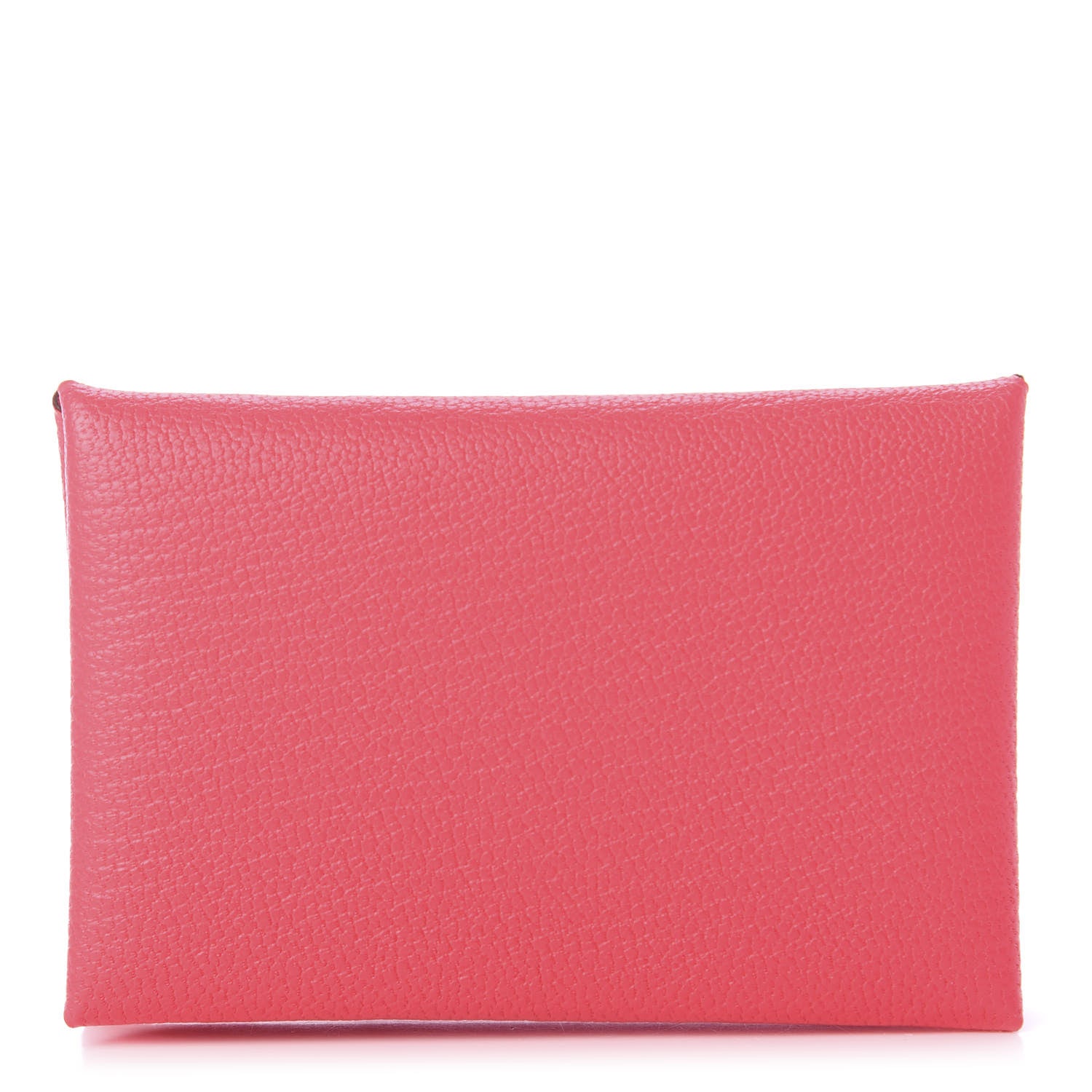 Hermes Chevre Mysore Calvi Card Case Rose Lipstick 1 of 7
