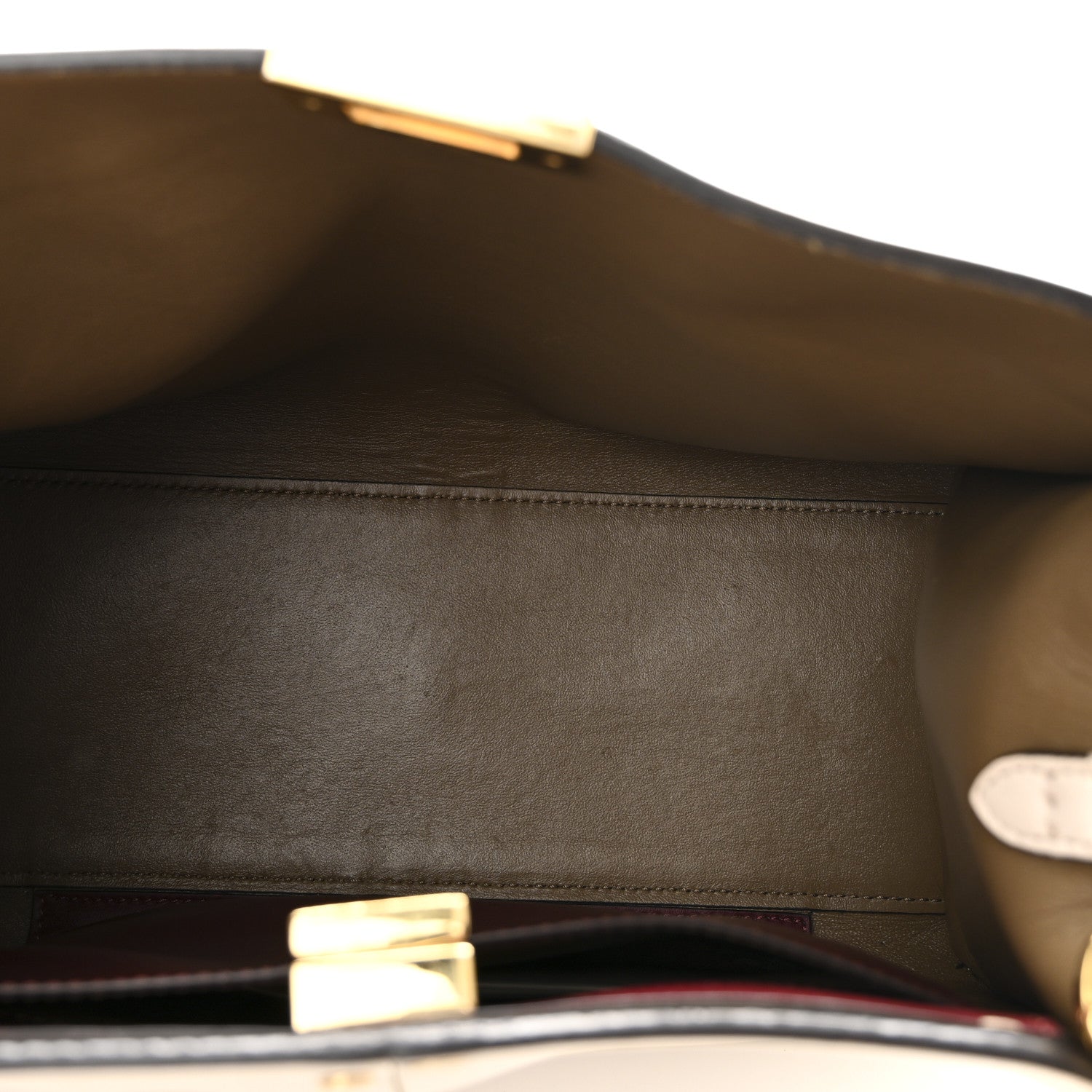 Fendi Vitello Seta Century Medium Peekaboo X-Lite Camelia Barolo 5 of 9