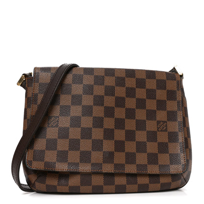 Louis Vuitton Damier Ebene Musette Tango Long Strap 1 of 9