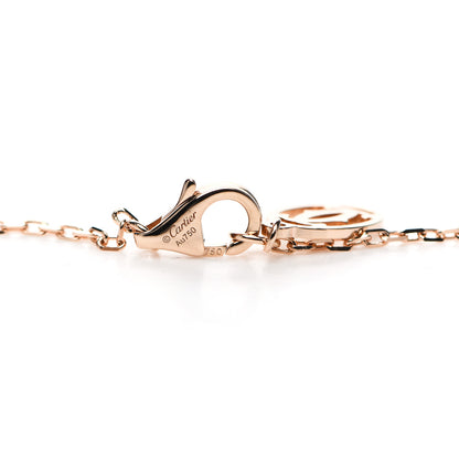Cartier 18K Pink Gold Diamond SM D'Amour Pendant Necklace 4 of 6