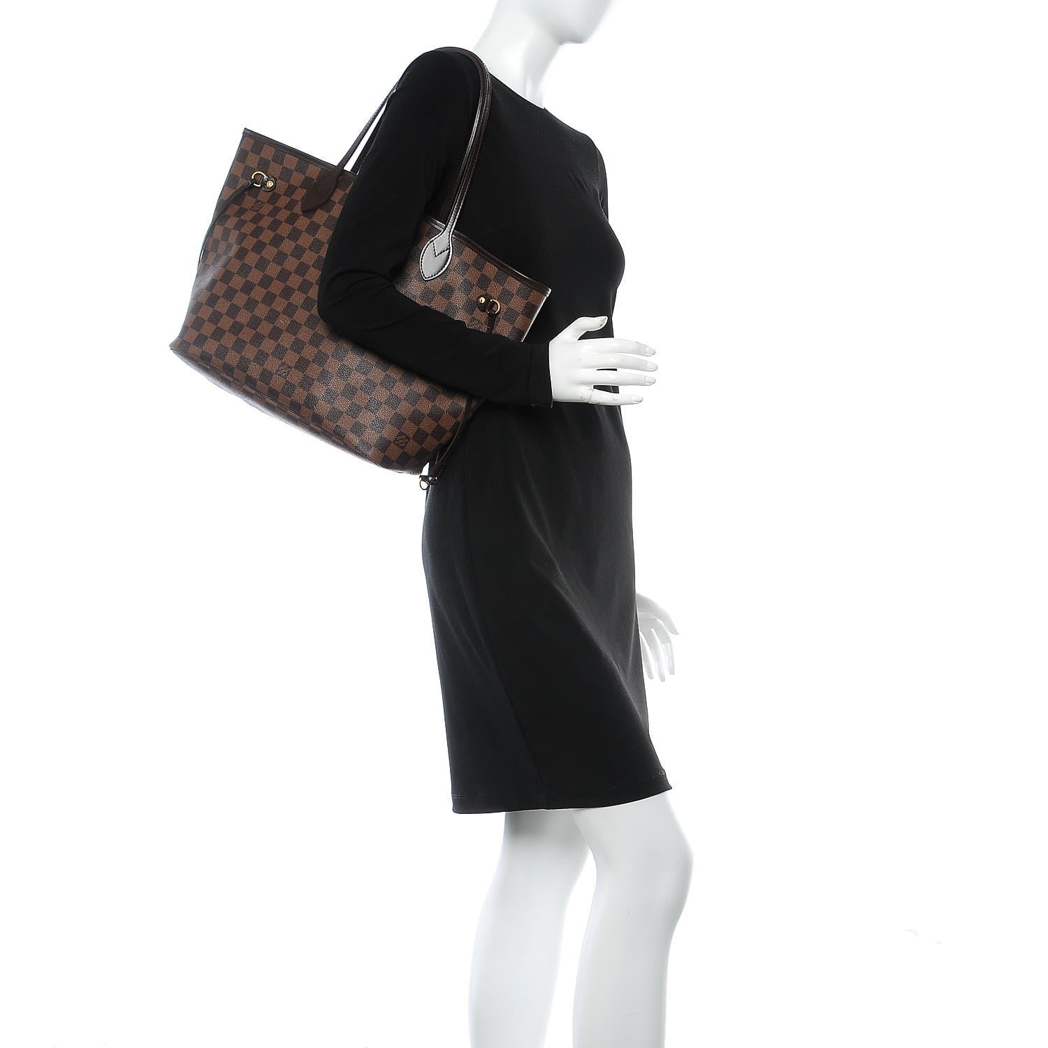 Louis Vuitton Damier Ebene Neo Neverfull MM 2 of 8