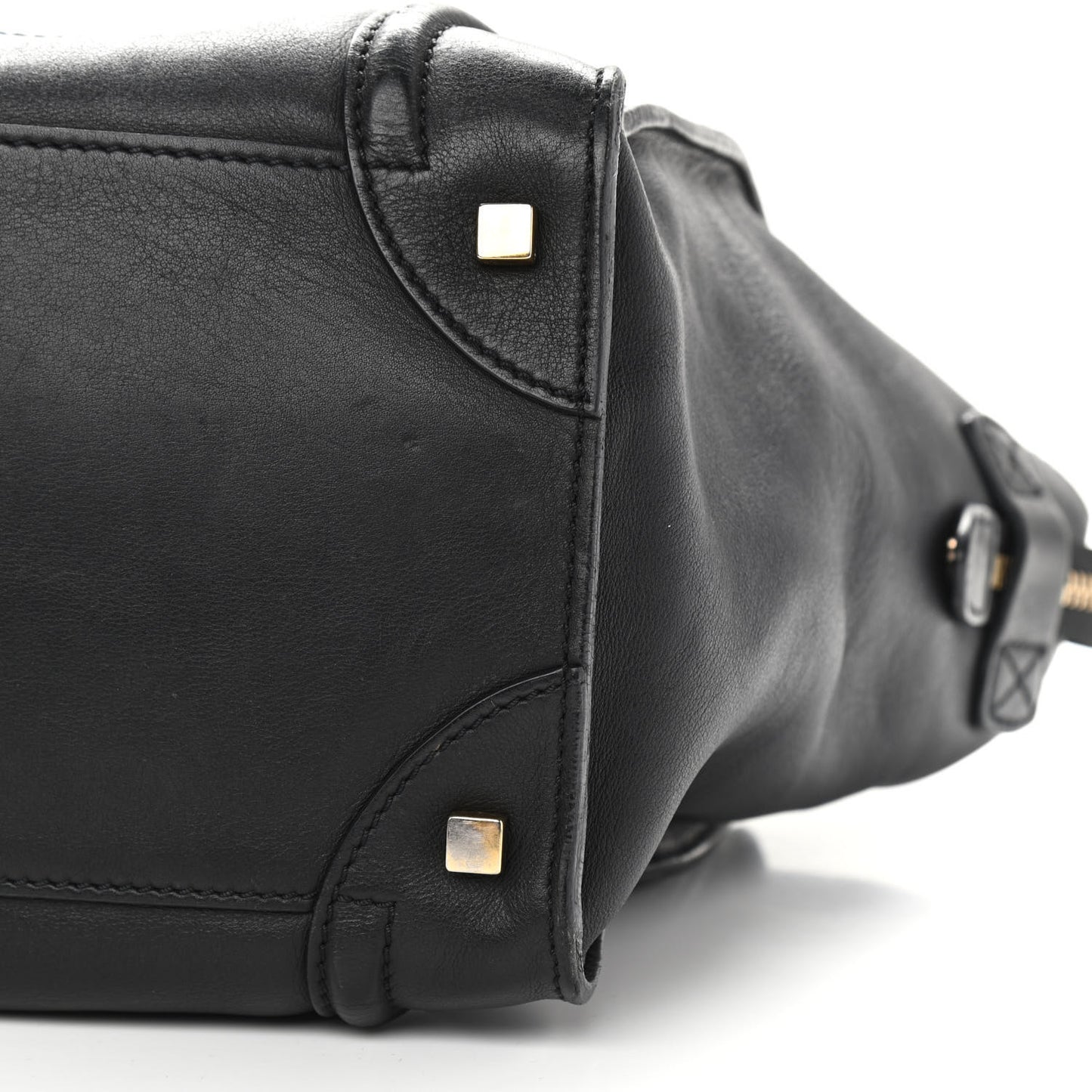 Smooth Calfskin Mini Luggage Black