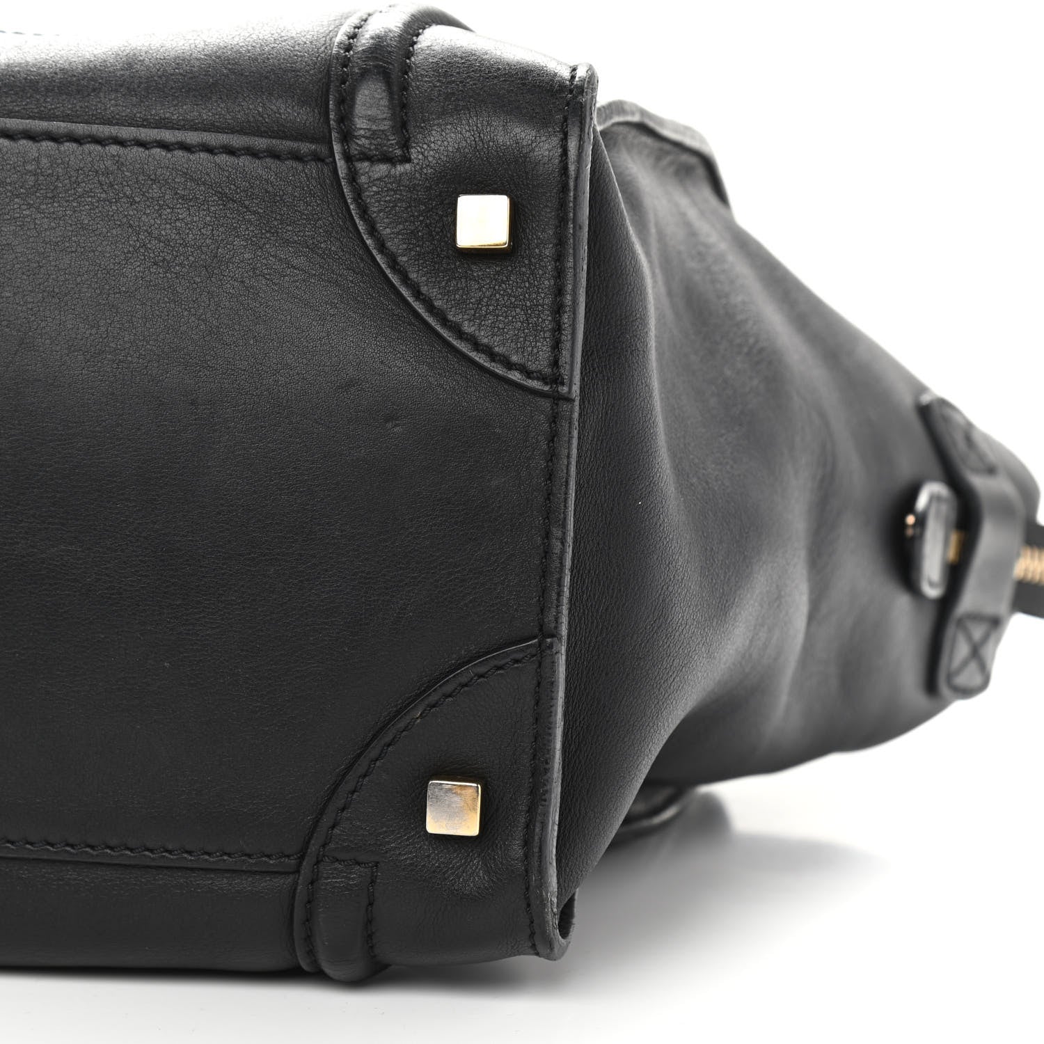 Celine Smooth Calfskin Mini Luggage Black 11 of 16