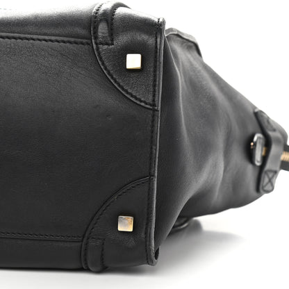 Celine Smooth Calfskin Mini Luggage Black 11 of 16