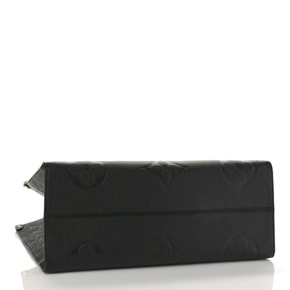 Louis Vuitton Empreinte Monogram Giant Onthego GM Black 4 of 8