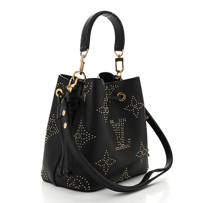 Louis Vuitton Empreinte Monogram Giant Studded Neonoe BB Black 3 of 10