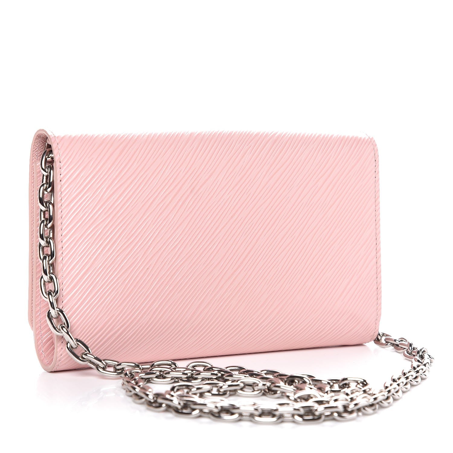 Louis Vuitton Epi Twist Chain Wallet Rose Ballerine 3 of 7