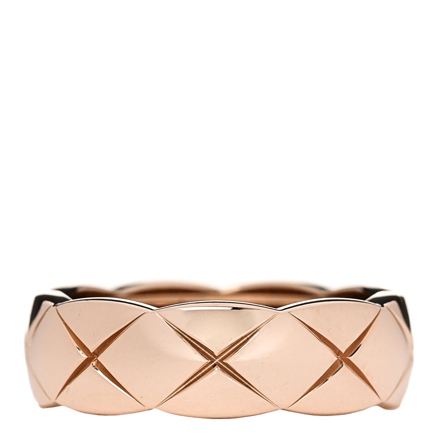 18K Beige Gold Small Coco Crush Ring 57 8