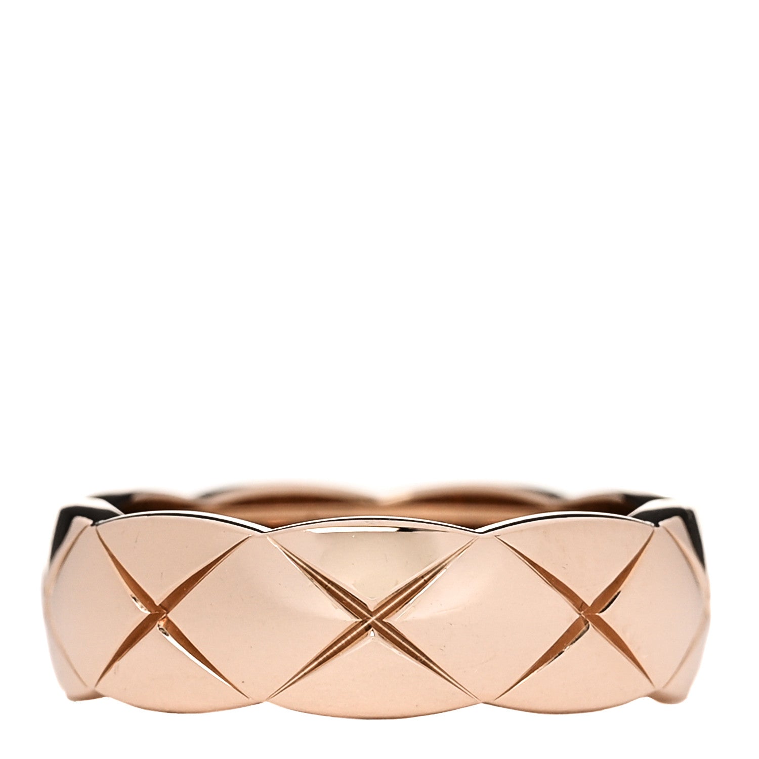 Chanel 18K Beige Gold Small Coco Crush Ring 57 8 3 of 7