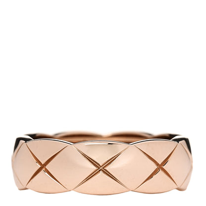 Chanel 18K Beige Gold Small Coco Crush Ring 57 8 3 of 7