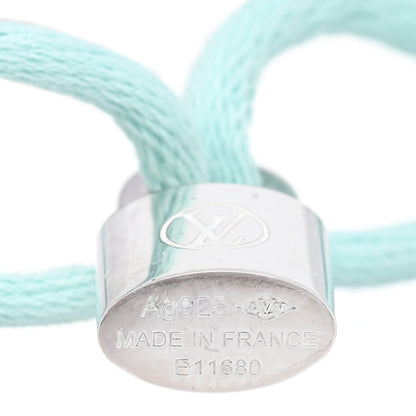 Louis Vuitton X UNICEF Sterling Silver Lockit Bracelet Light Blue 3 of 3