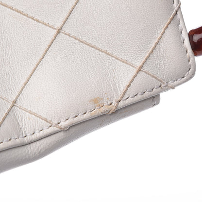 Chanel Lambskin Tortoise Handbag White 8 of 16