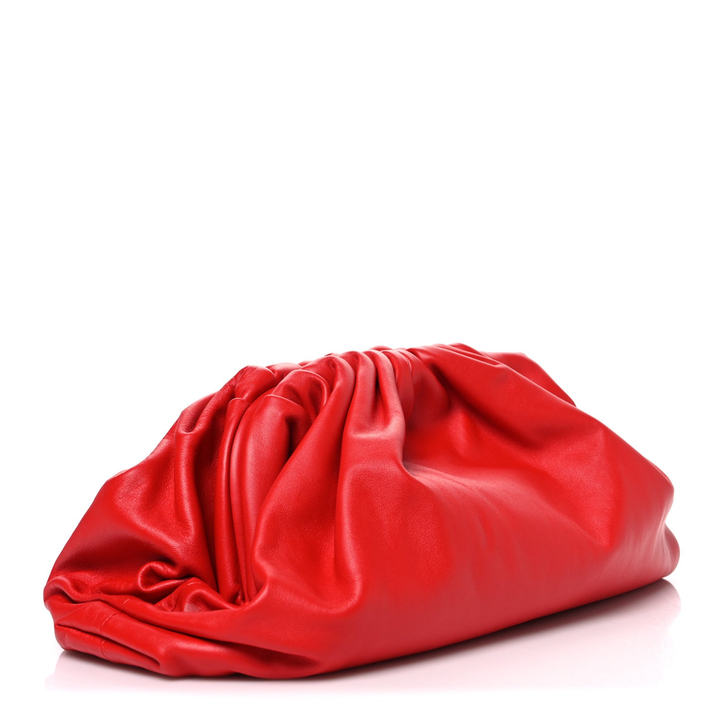 Smooth Butter Calf The Pouch Oversized Clutch Nail Polish
