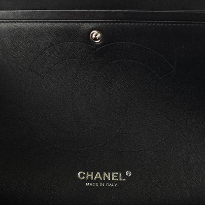 Chanel Lambskin Quilted Jumbo Double Flap So Black 6 of 9