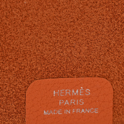 Hermes Togo Ulysse MM Notebook Cover Orange Minium 6 of 9