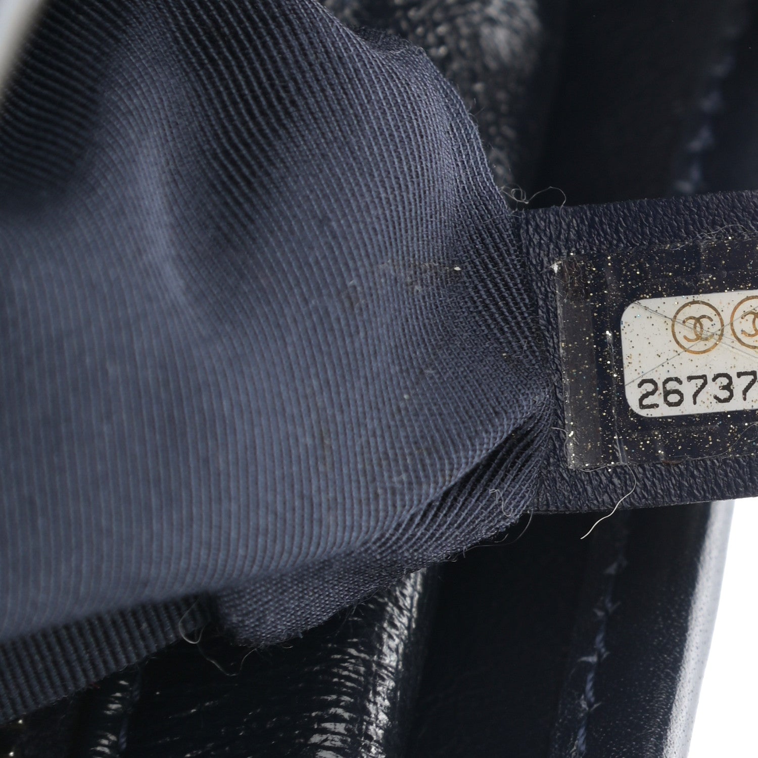 Chanel Tweed Calfskin Small Gabrielle Hobo Dark Navy 7 of 8