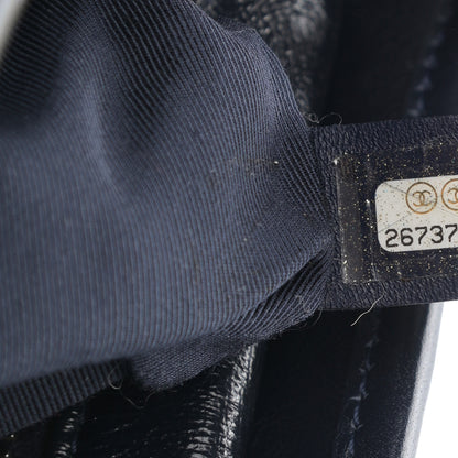 Chanel Tweed Calfskin Small Gabrielle Hobo Dark Navy 7 of 8