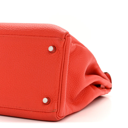 Hermes Togo Kelly Retourne 35 Capucine 10 of 15