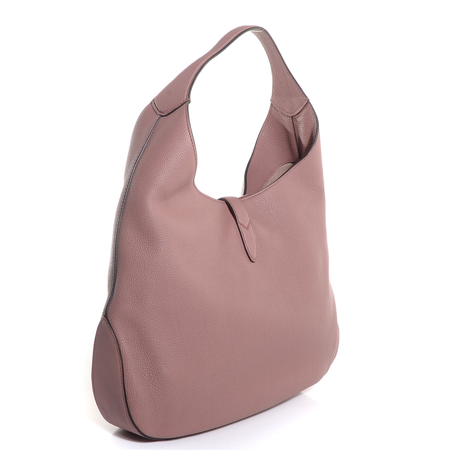 Soft Grained Calfskin Large Jackie Hobo Rosy Phard