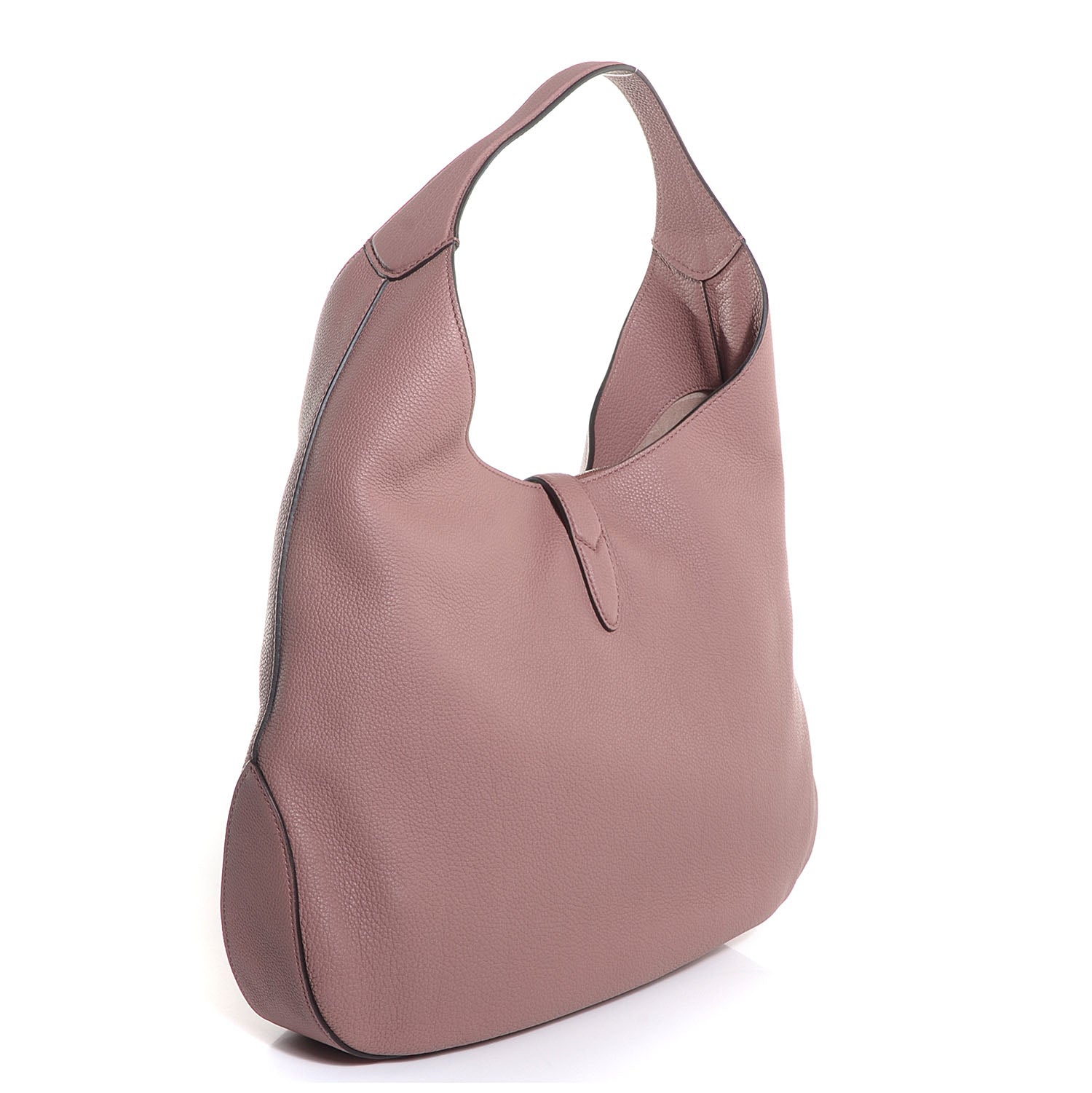 Gucci Soft Grained Calfskin Large Jackie Hobo Rosy Phard 3 of 8