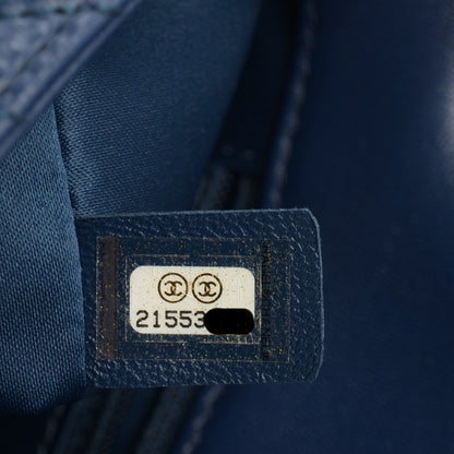 Chanel Lambskin Medium CC Crossing Flap Navy 8 of 8