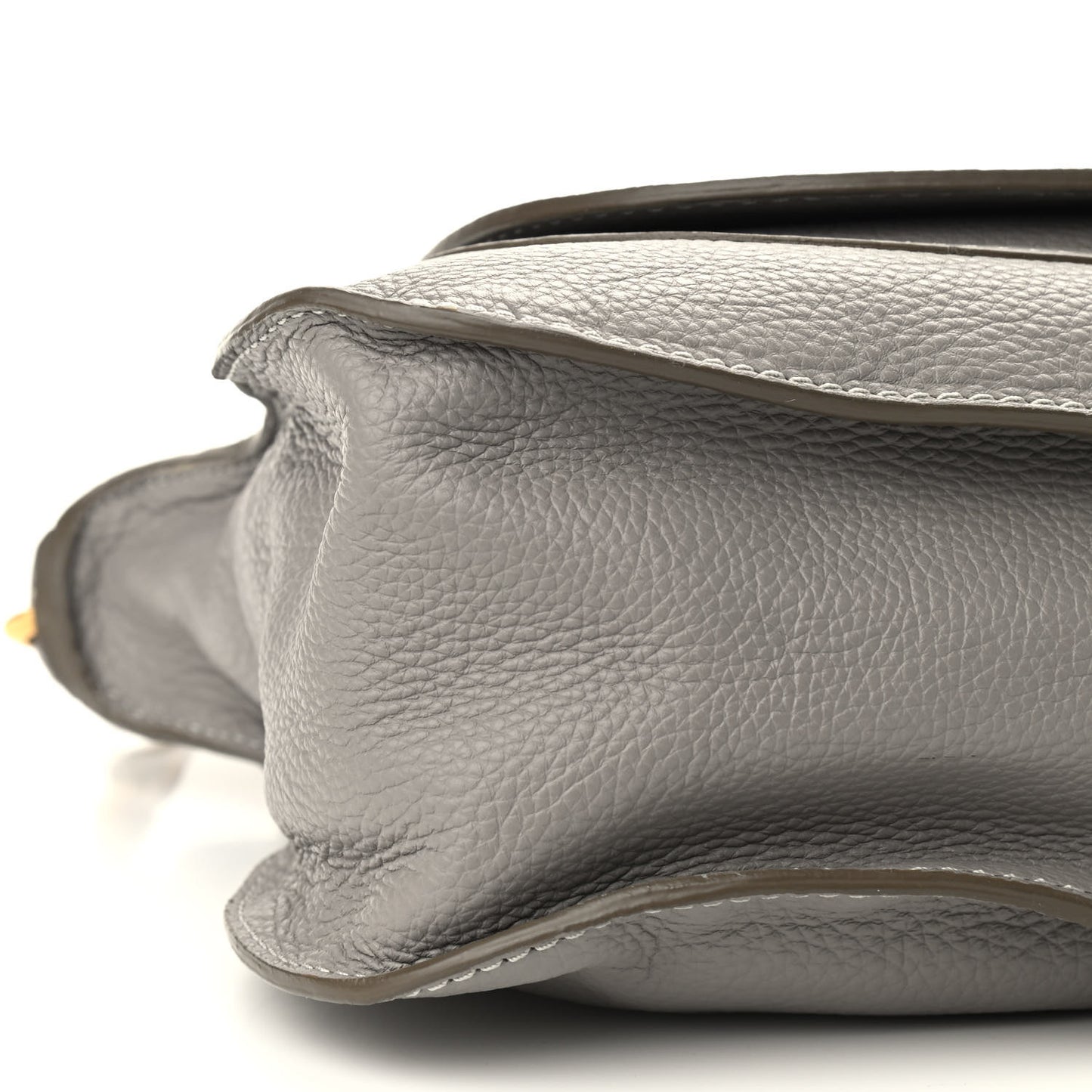 Calfskin Medium Marcie Satchel Cashmere Grey