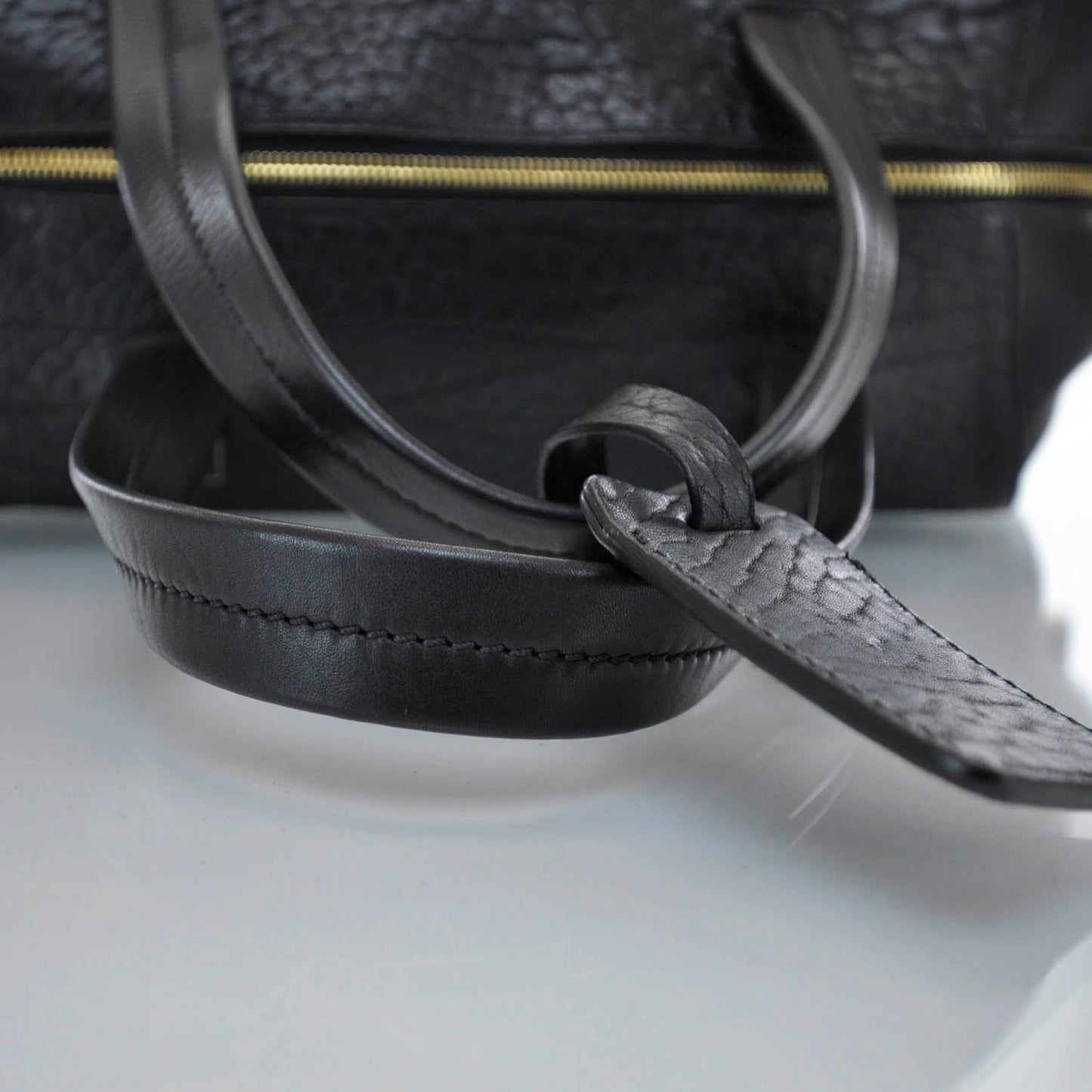 Bullhide Leather Boston Black