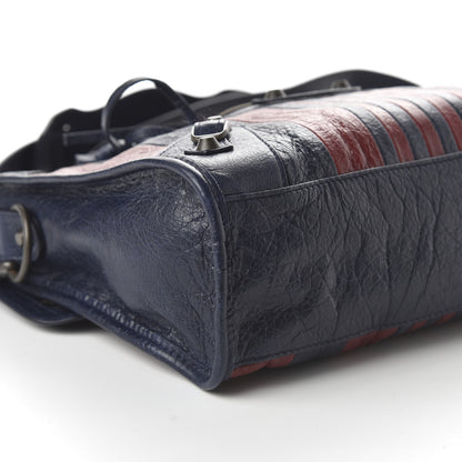 Balenciaga Veau Arena Multicolore Classic Hardware S City Bleu Nuit Rouge 6 of 10