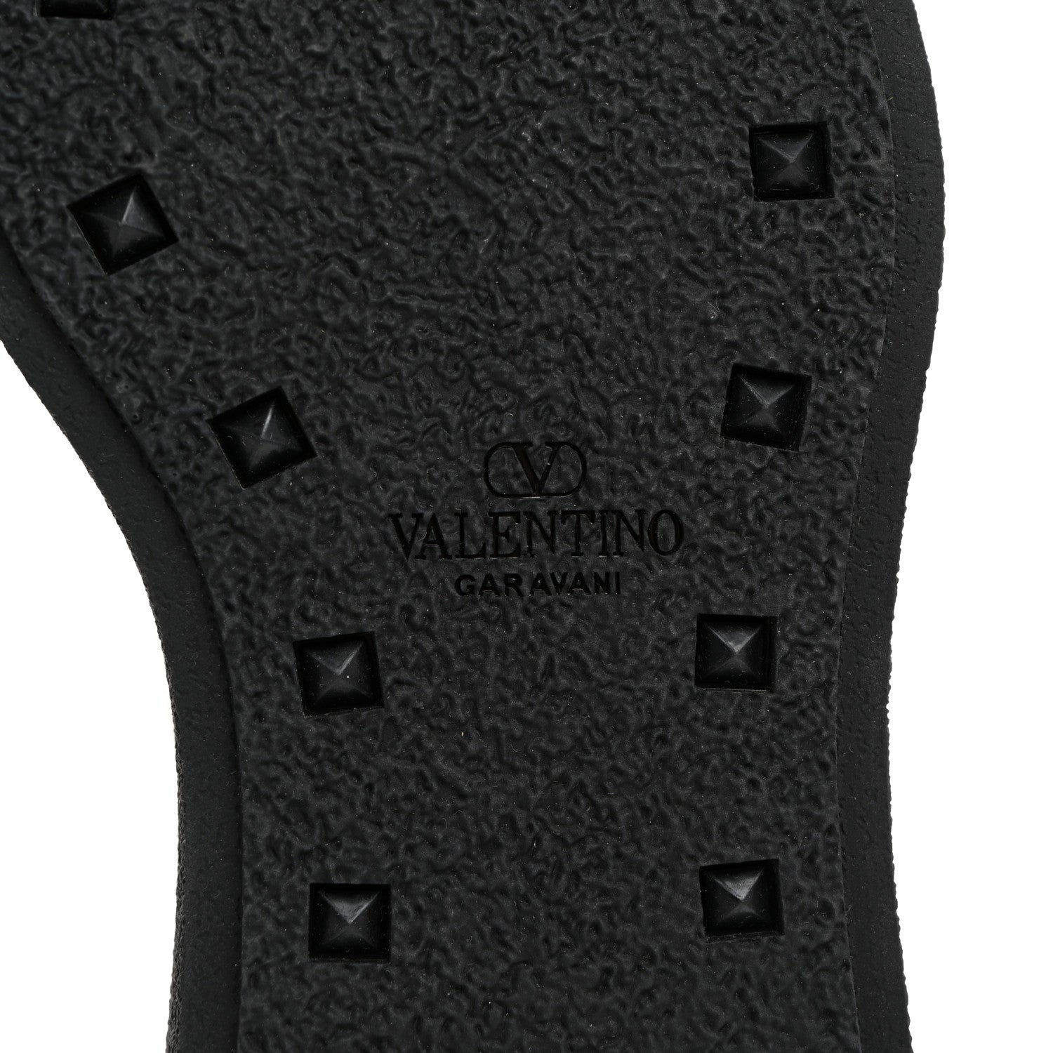 Valentino Garavani Calfskin Rockstud Womens M-Way Derby Loafers 38 Black 7 of 8