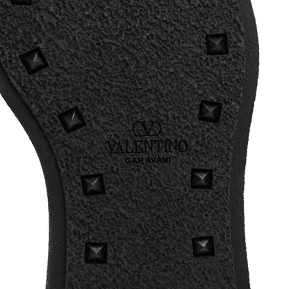 Valentino Garavani Calfskin Rockstud Womens M-Way Derby Loafers 38 Black 7 of 8