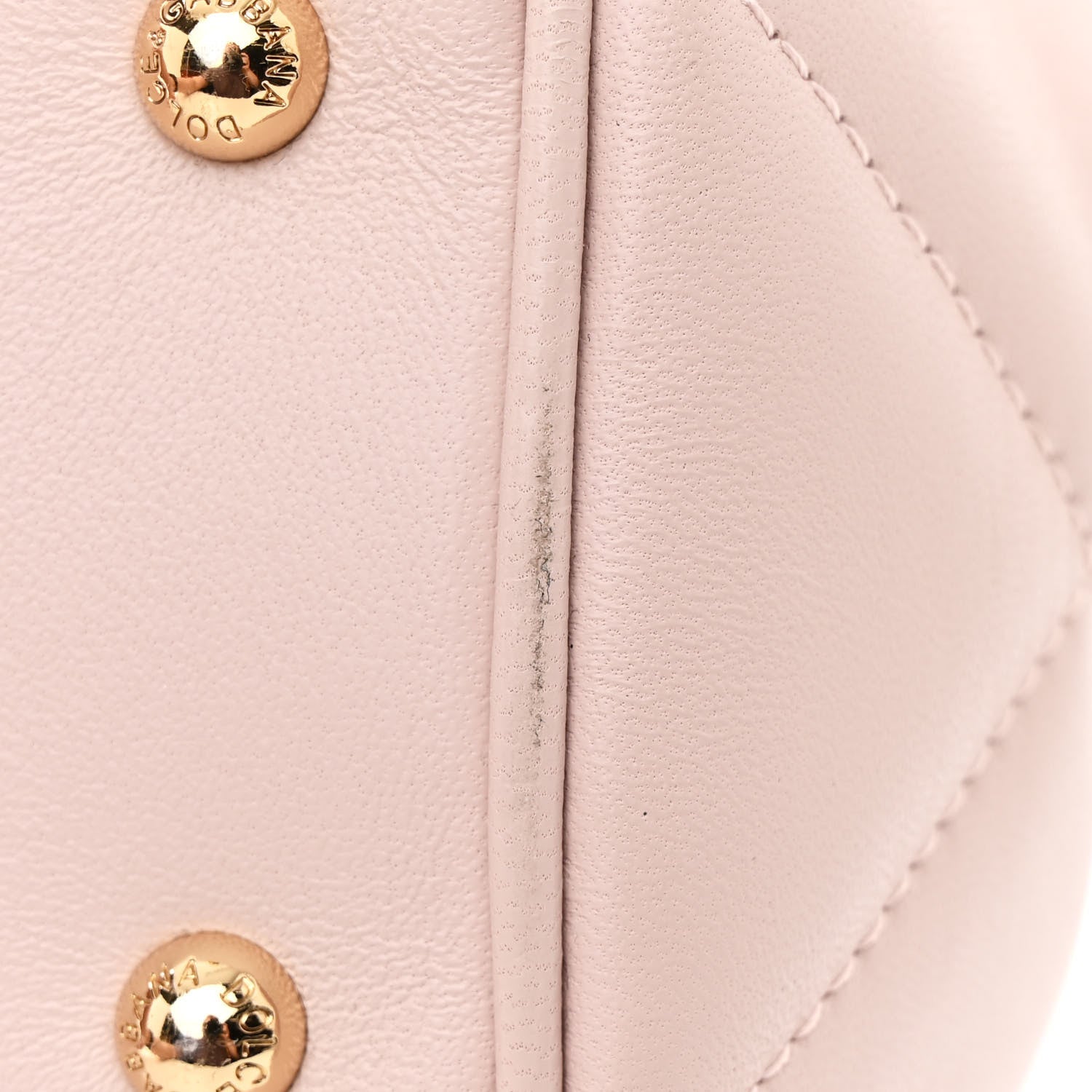Dolce & Gabbana Nappa Quilted Medium Miss Sicily Satchel Rosa Polvere 10 of 11