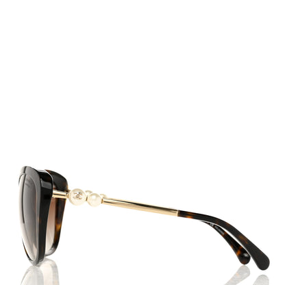 Chanel Pearl Sunglasses 5338-H Tortoise 3 of 8
