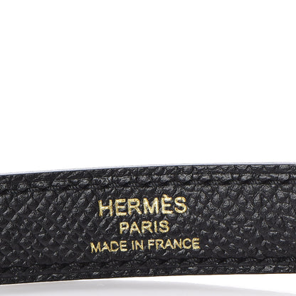 Hermes Epsom Kelly Sellier 25 Black 34 of 40