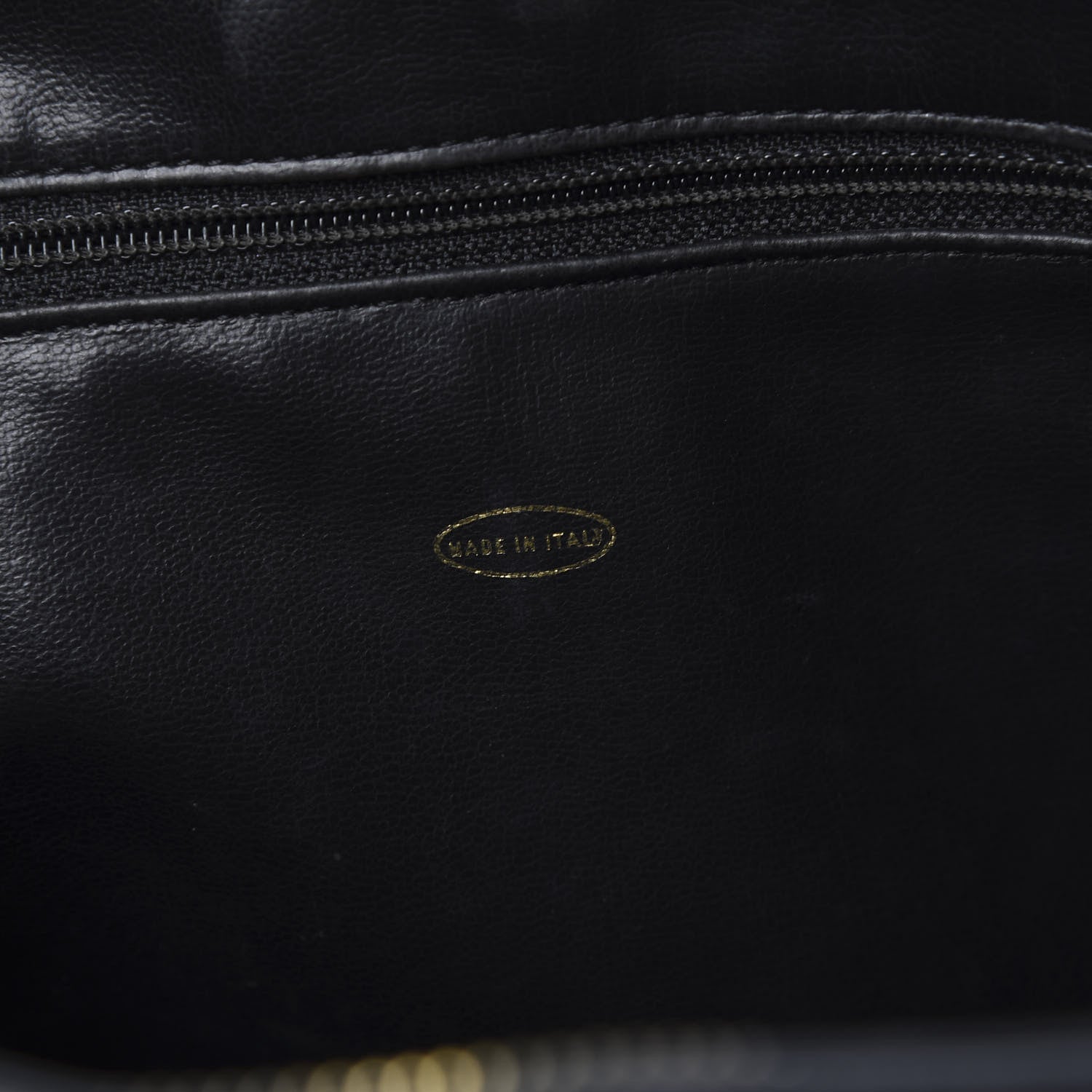 Chanel Caviar CC Zip Top Shoulder Bag Black 7 of 11