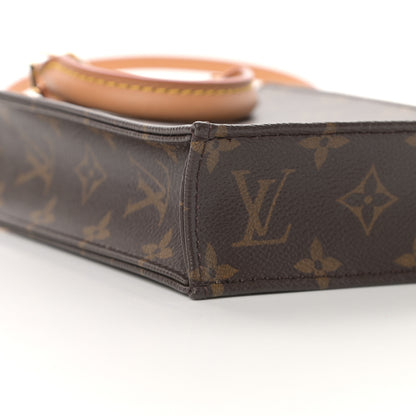 Louis Vuitton Monogram Petit Sac Plat 9 of 10