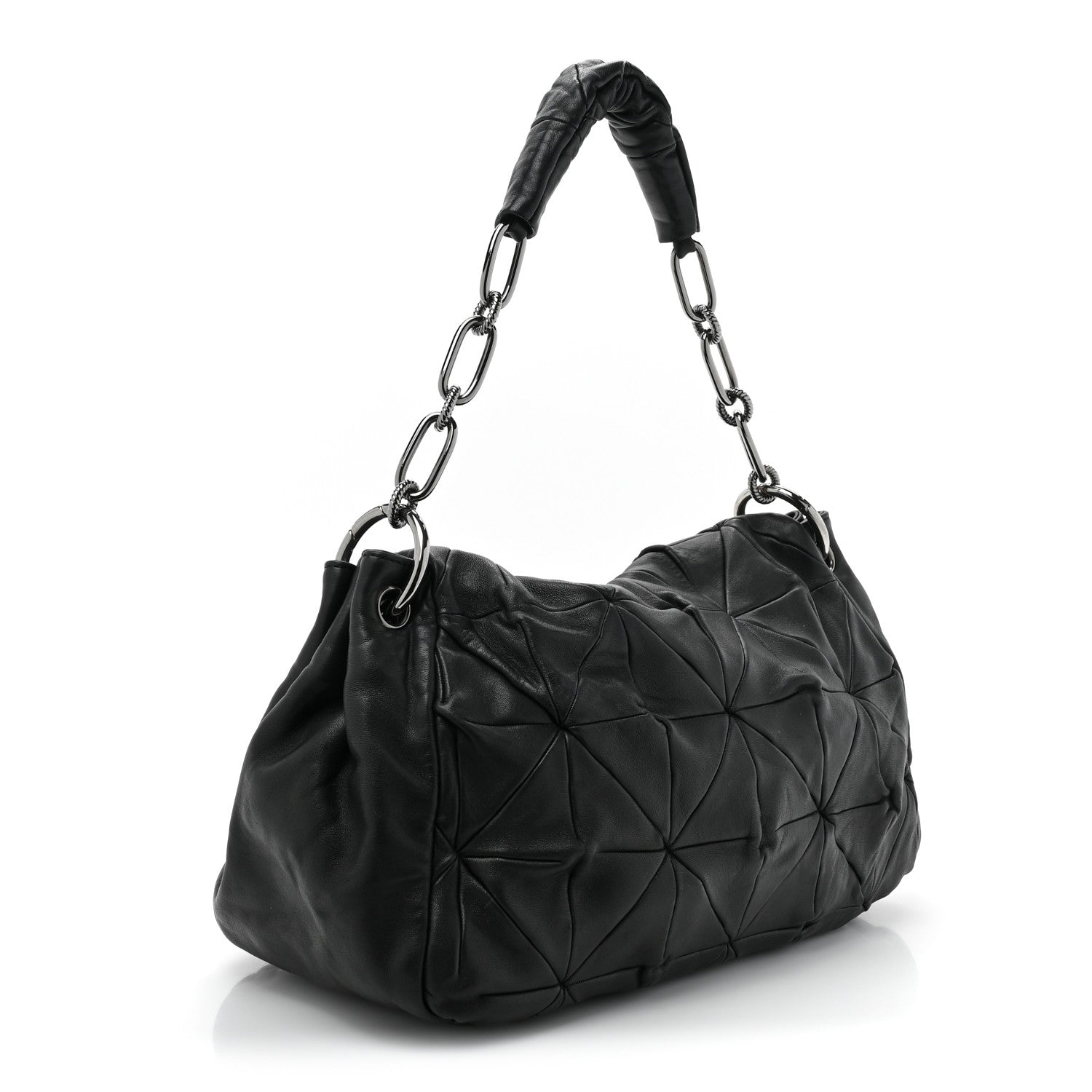 Chanel Lambskin Origami Soft Squares Accordion Flap Black 3 of 12