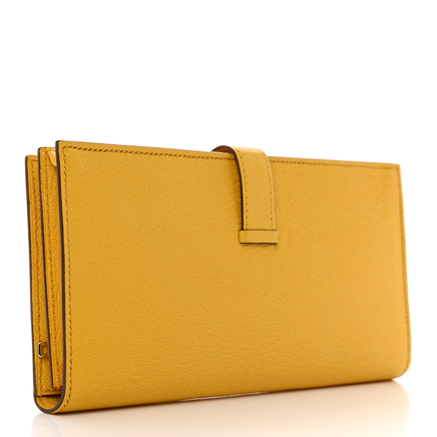 Chevre Mysore Bearn Gusset Wallet Sun