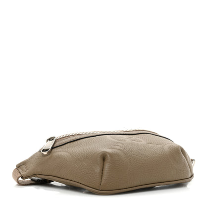 Gucci Piuma Calfskin Jumbo GG Embossed Small Belt Bag Good Taupe 4 of 10