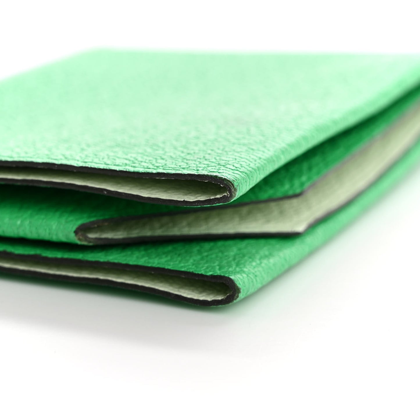 Chevre Mysore Sellier Card Holder Vert Comics Vert Fizz
