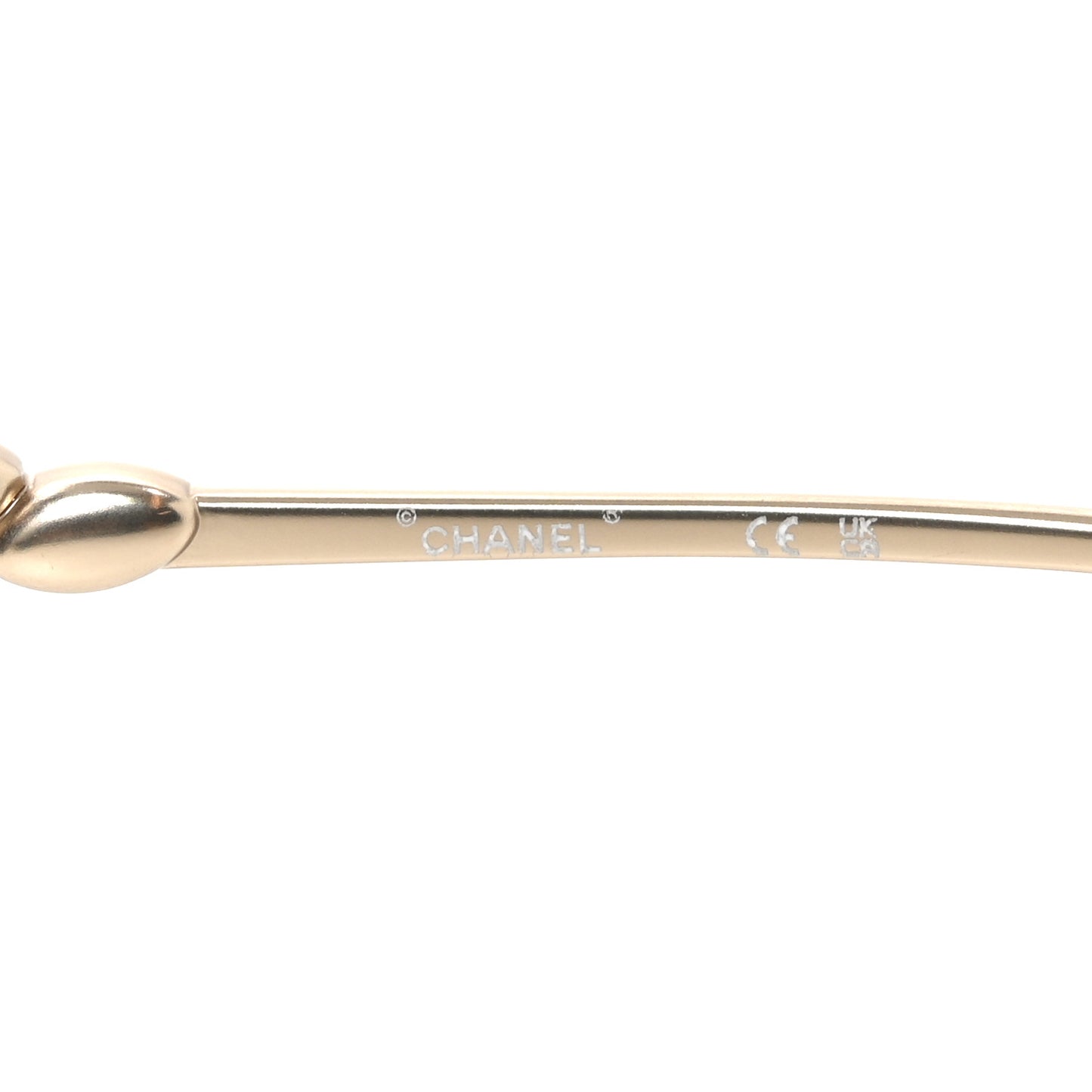 Metal Crystal Sparkling Wheat Rectangle Sunglasses 71584 Gold