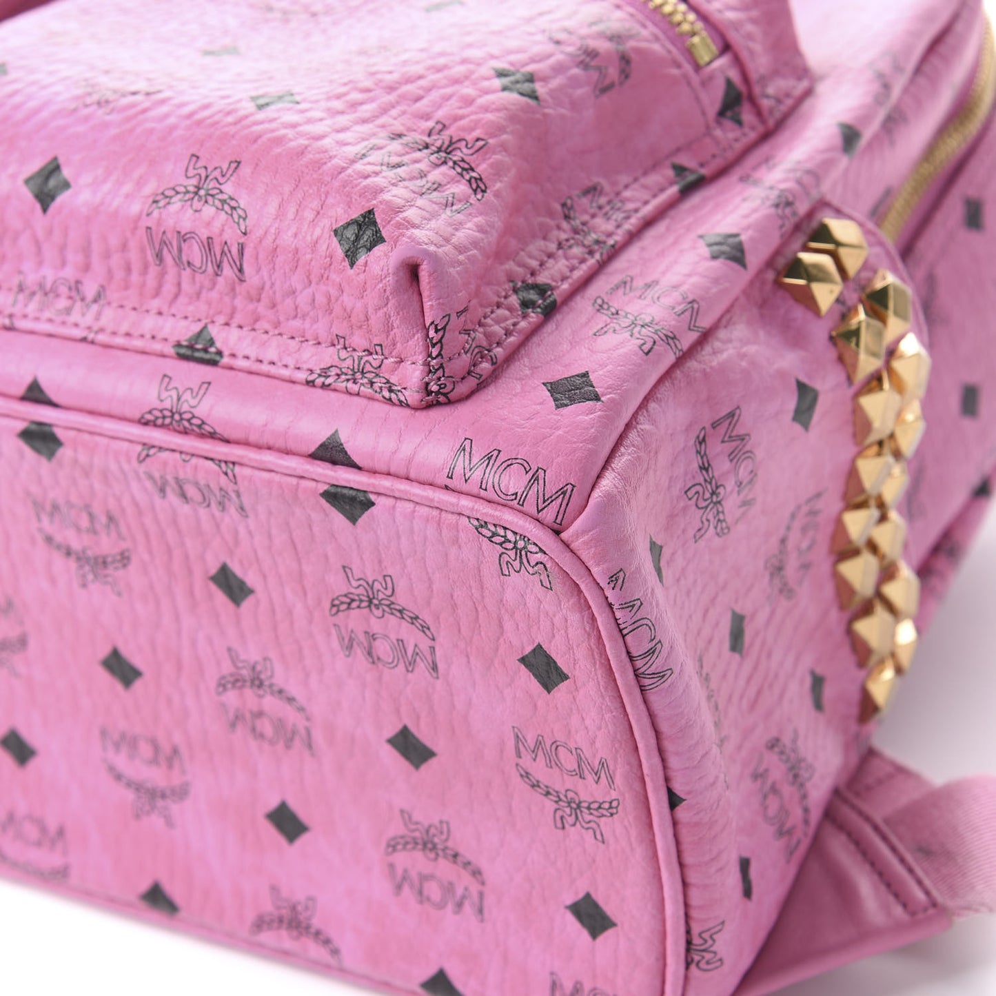 Visetos Small Side Stud Stark Backpack Pink